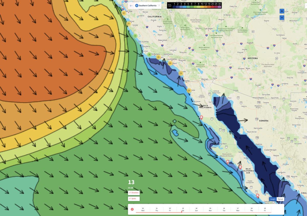 Full 10-Day Forecasts For Huntington Beach and the West Coast