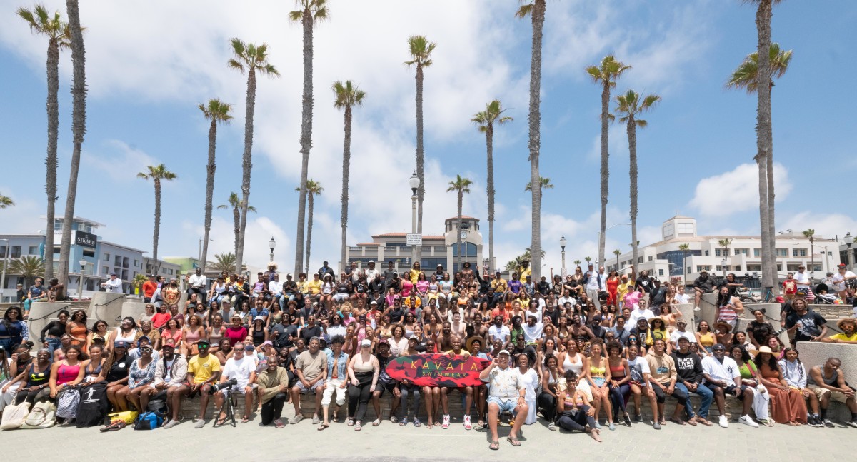 A Great Day in the Stoke' could be one of the largest gatherings of Black  surfers