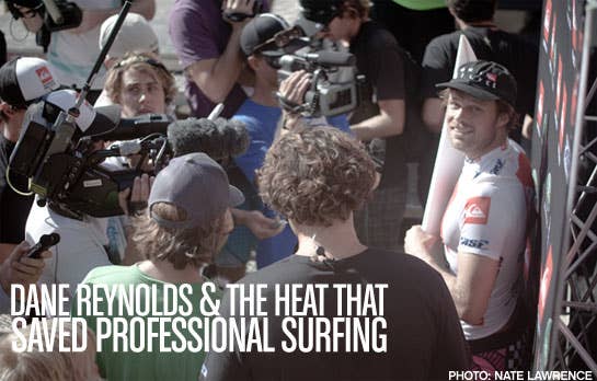 Dane Ridenour Dane Reynolds And The Heat That Saved Professional Surfing - Surfer