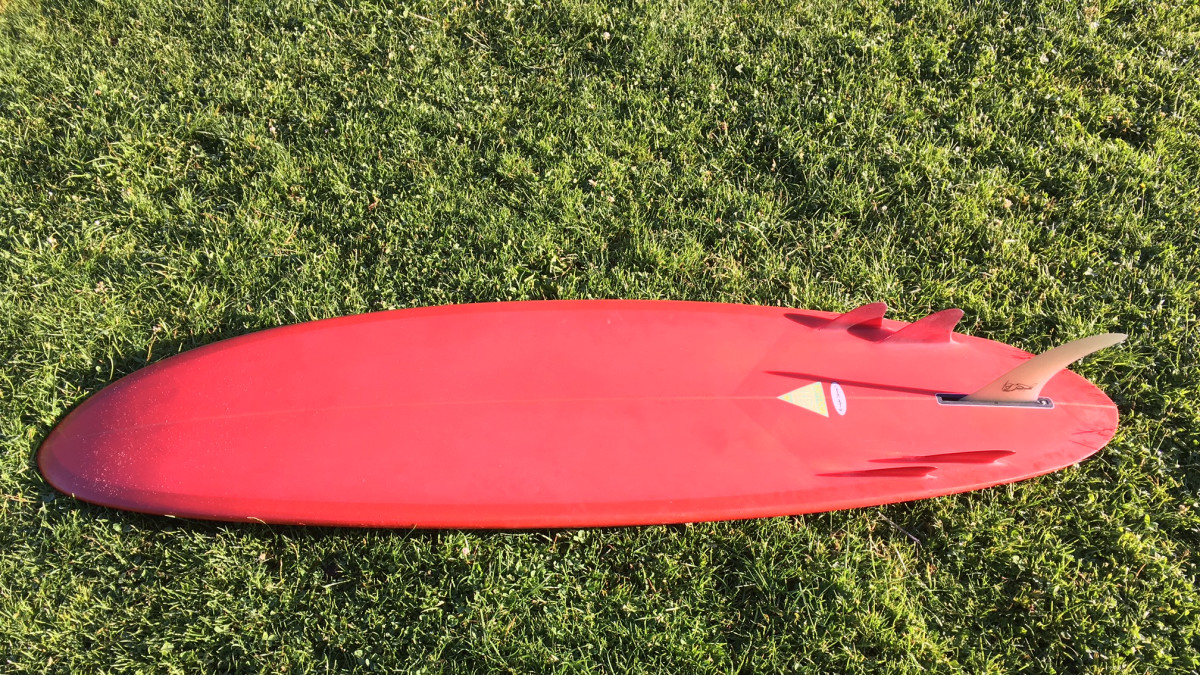 Jim Hines surfboards 5フィンボンザー6'8