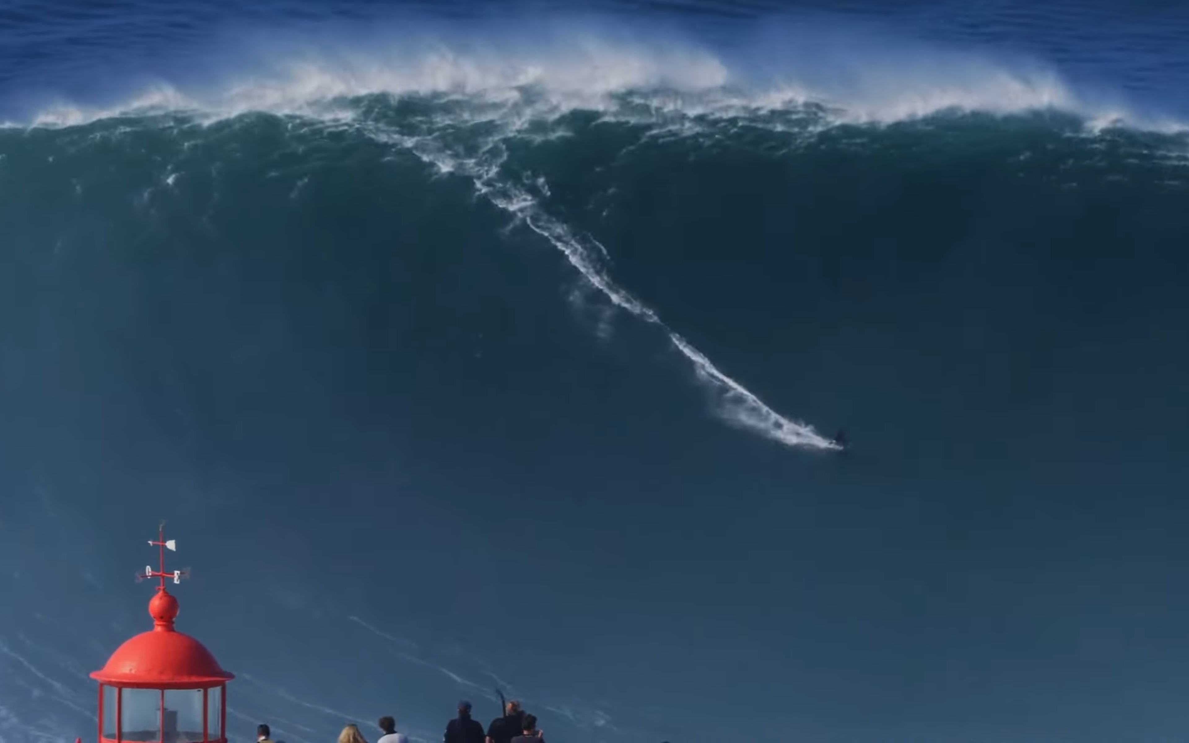 Largest wave surfed best sale