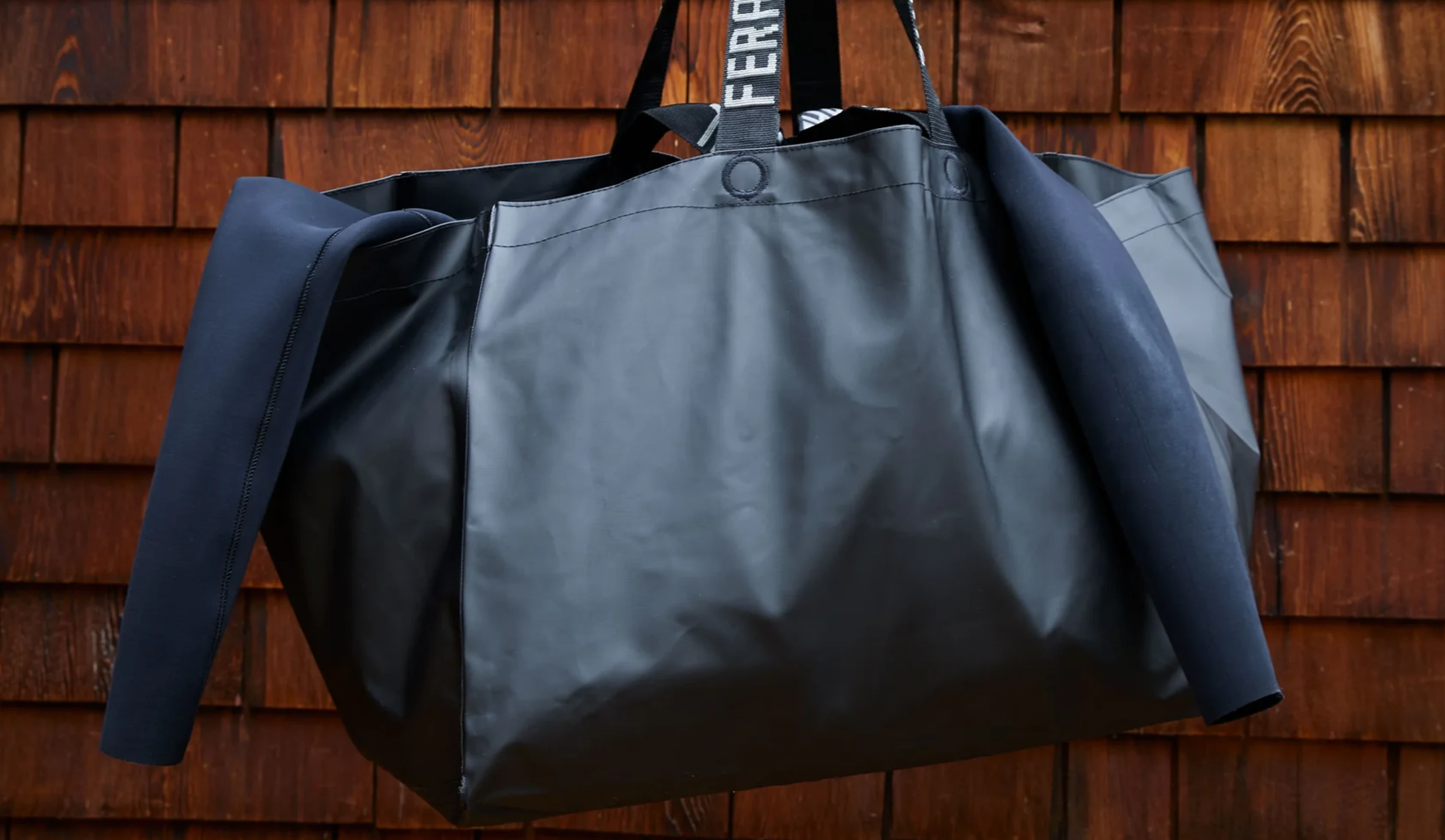 Wetsuit tote bag hot sale