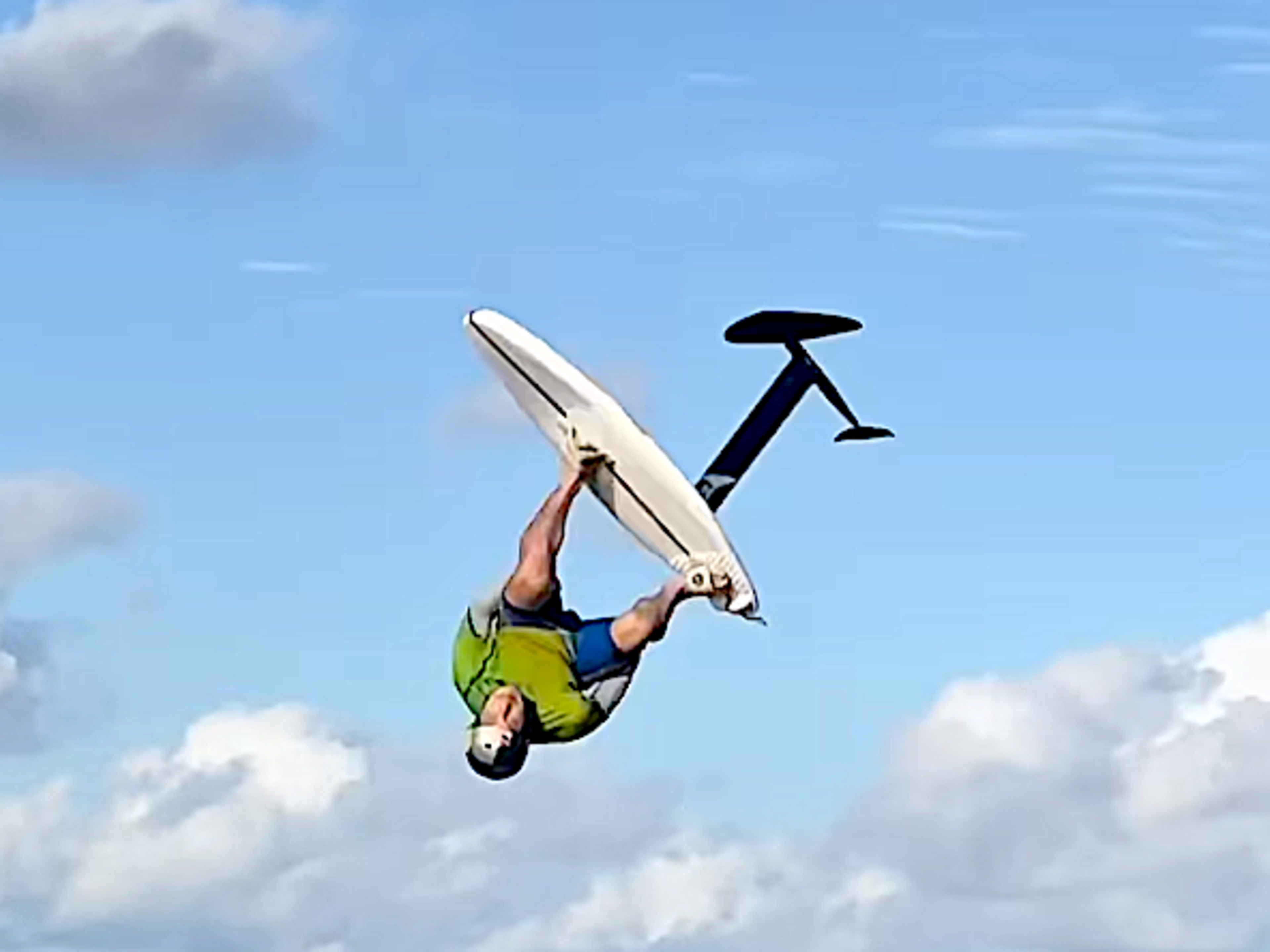 Hydrofoil Surfer Lands First-Ever Double Backflip (Watch) - Surfer