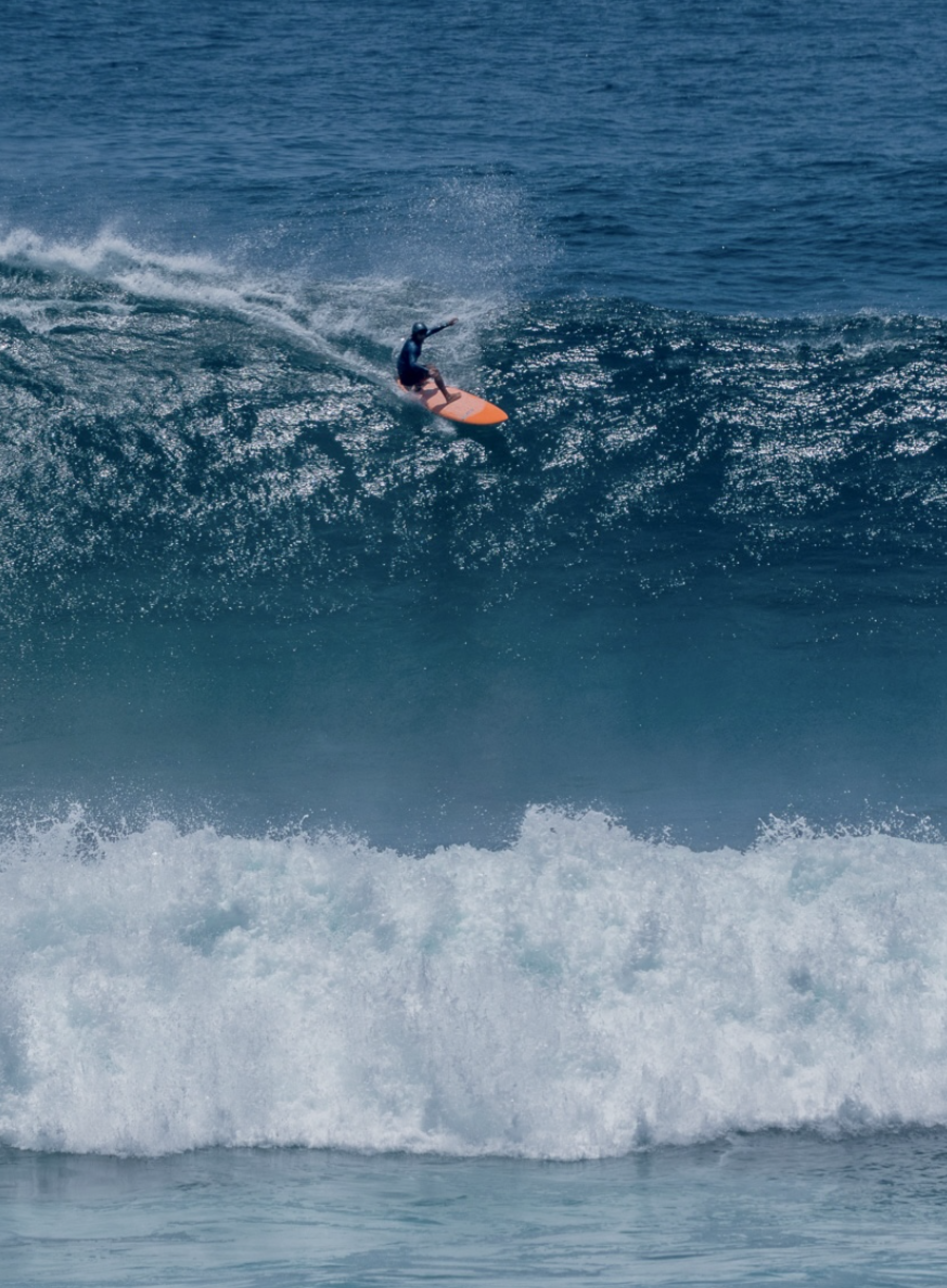 Surfing swell top