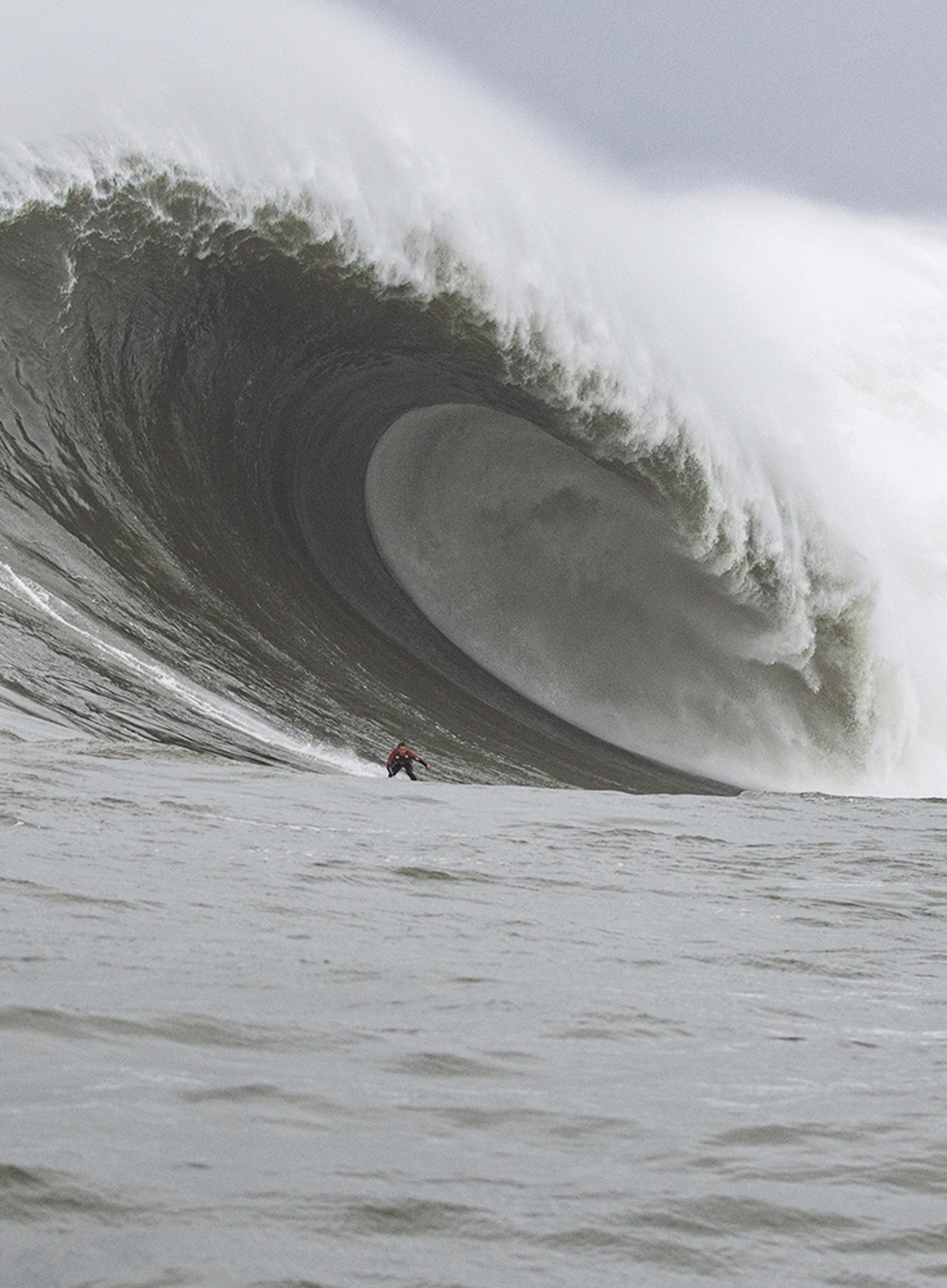 Maverick s 100 Foot Wave and a 23 Year Old s Ride to History