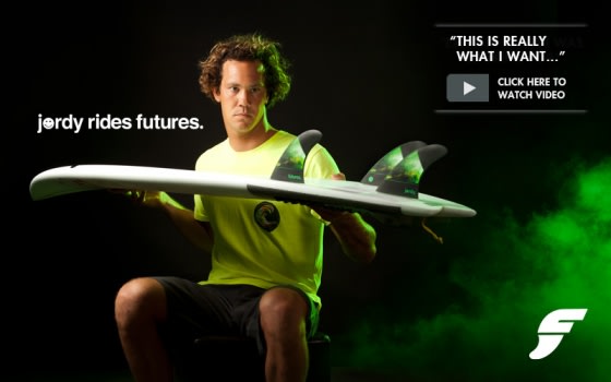 Jordy Signature (L) - Rake Surf Fins - Futures Fins US