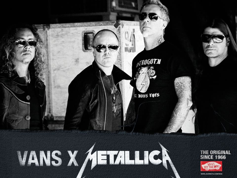 Vans and Metallica Debut Signature Shoes