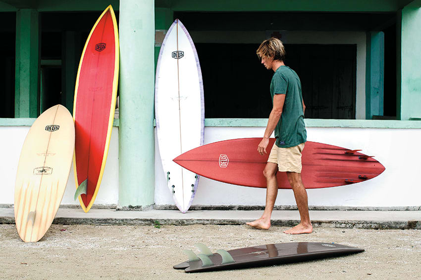 Deus Surfboards】Harrison Roach Concept 7'0 Shaped by Rich