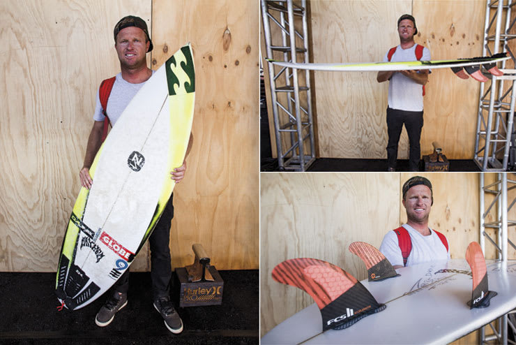 Taj Burrow ショートボード What He Rode: Taj Burrow - Surfer