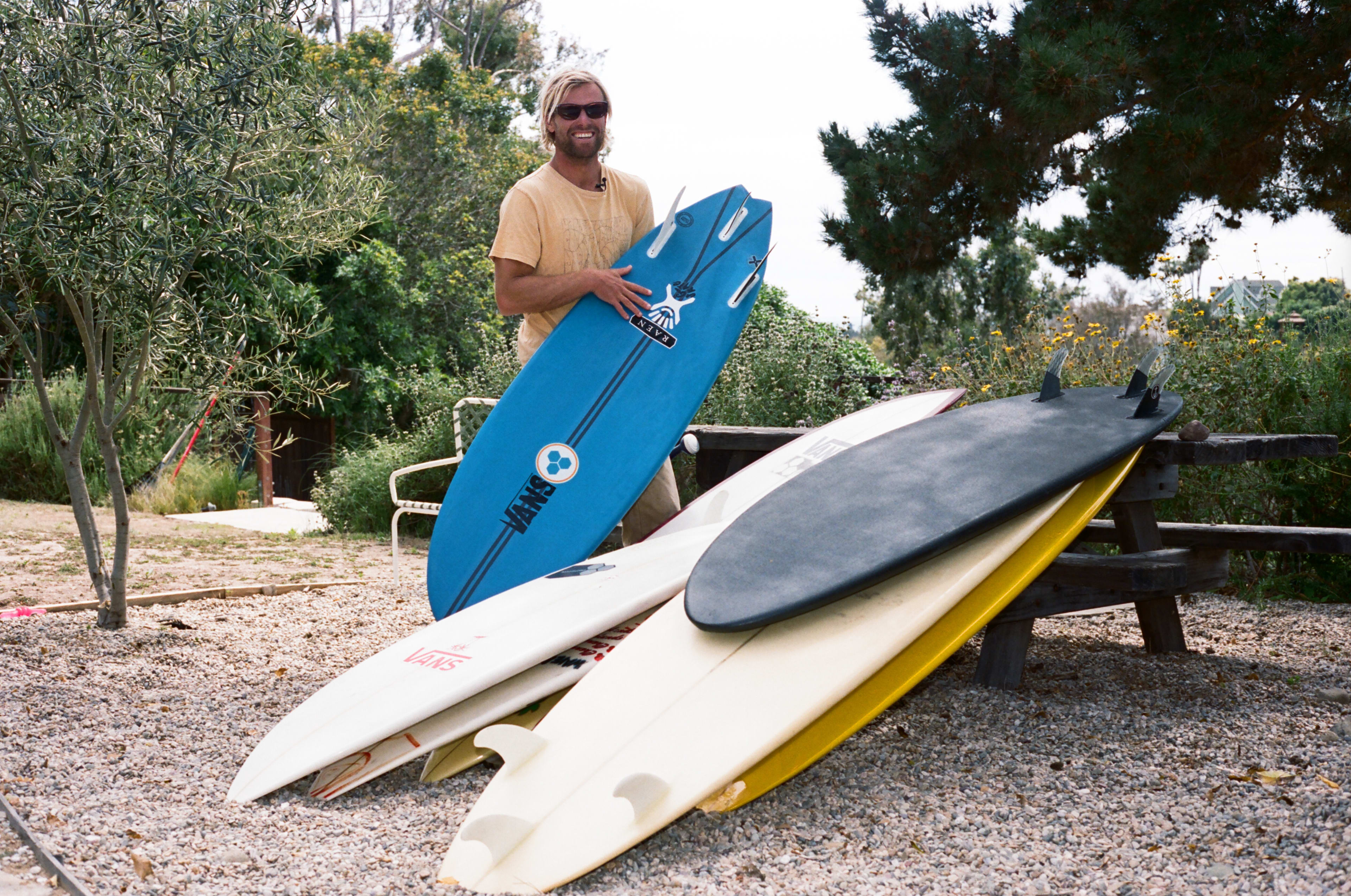Tanner Gudauskas' Surfboards Are a Connection to the Past