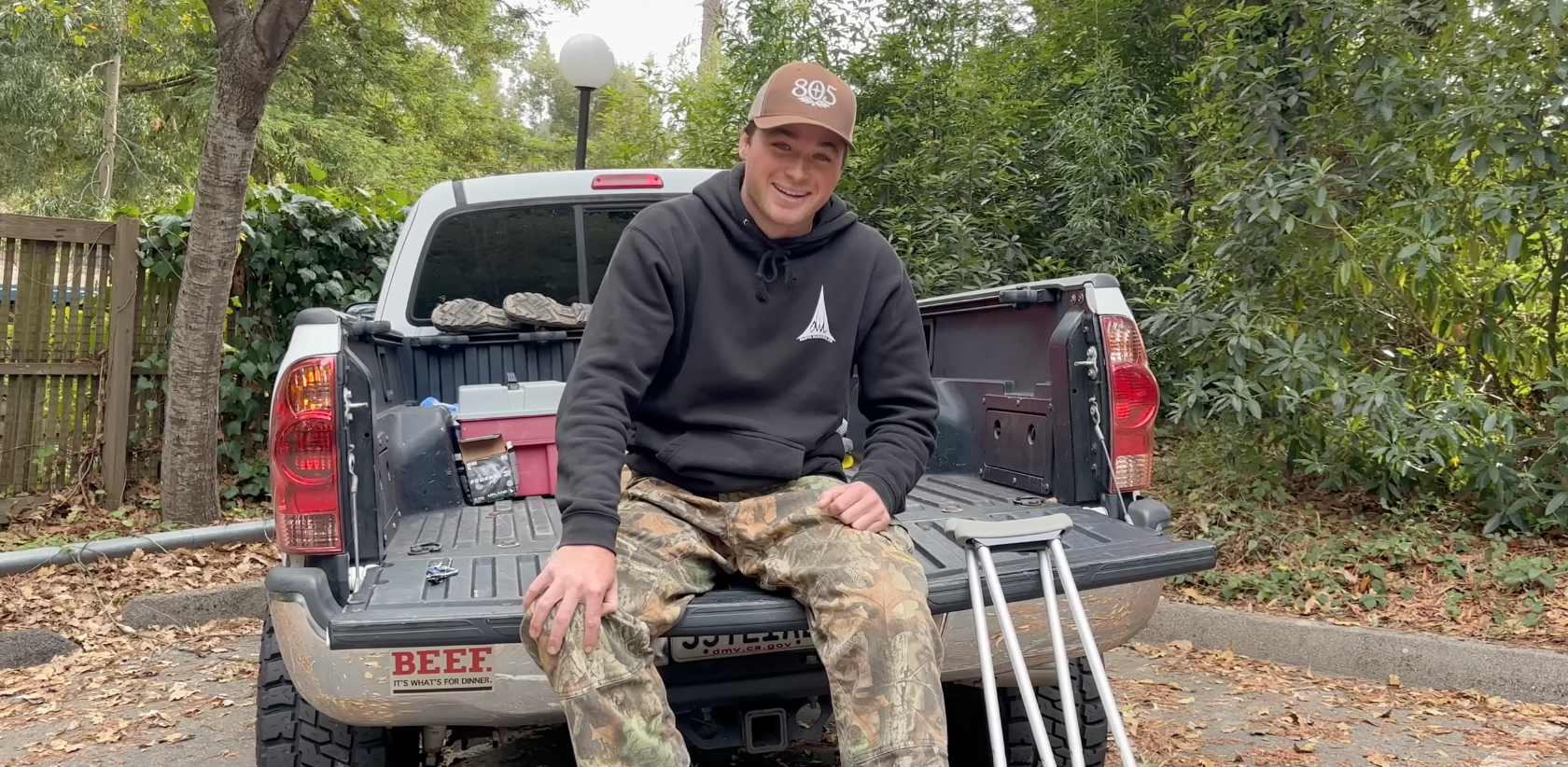 Hamilton Jacobs talks about suffering a knee injury while surfing Maverick's.
