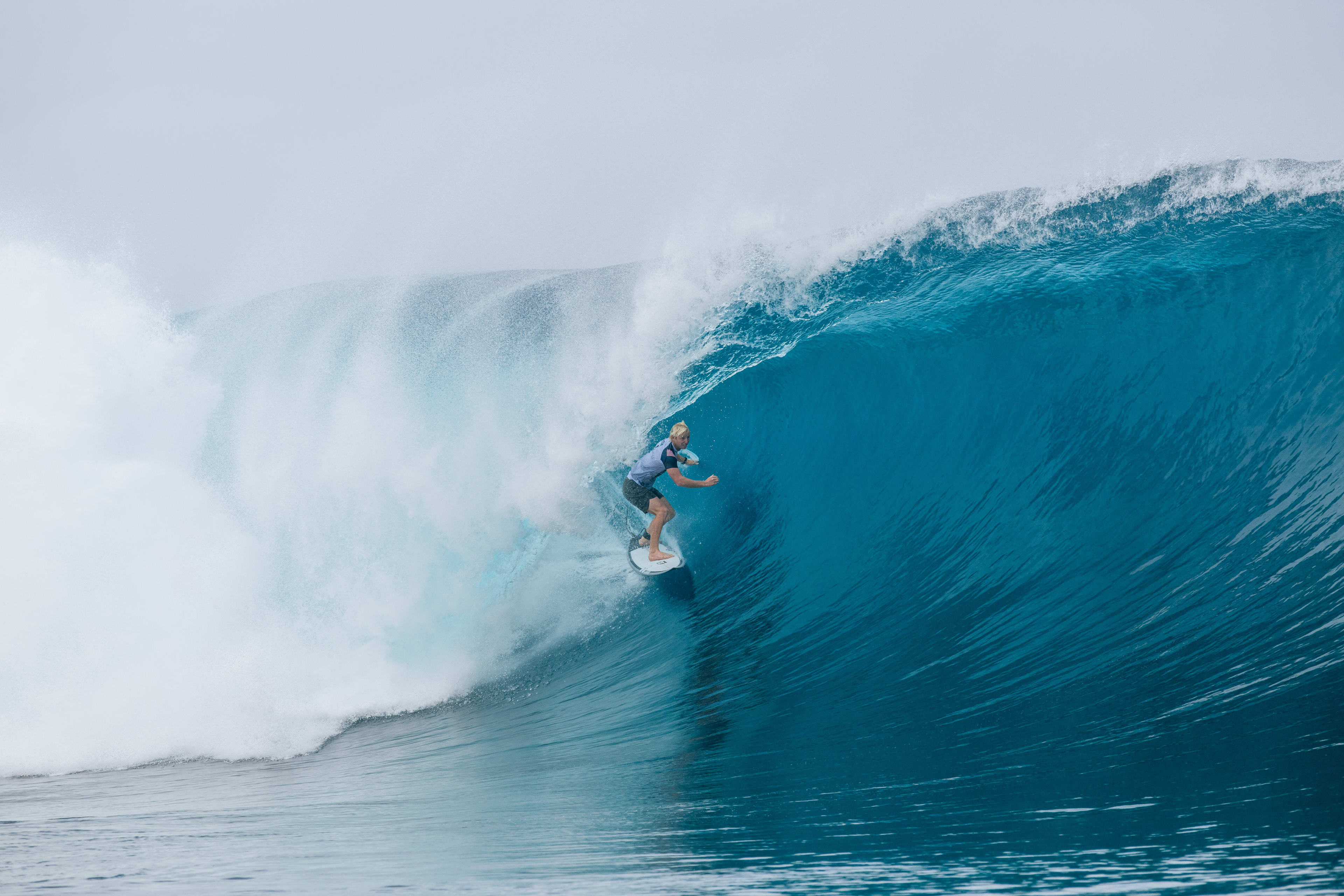 Video: Carissa Moore Surfs Last Heat at Pipeline…in Two-Foot