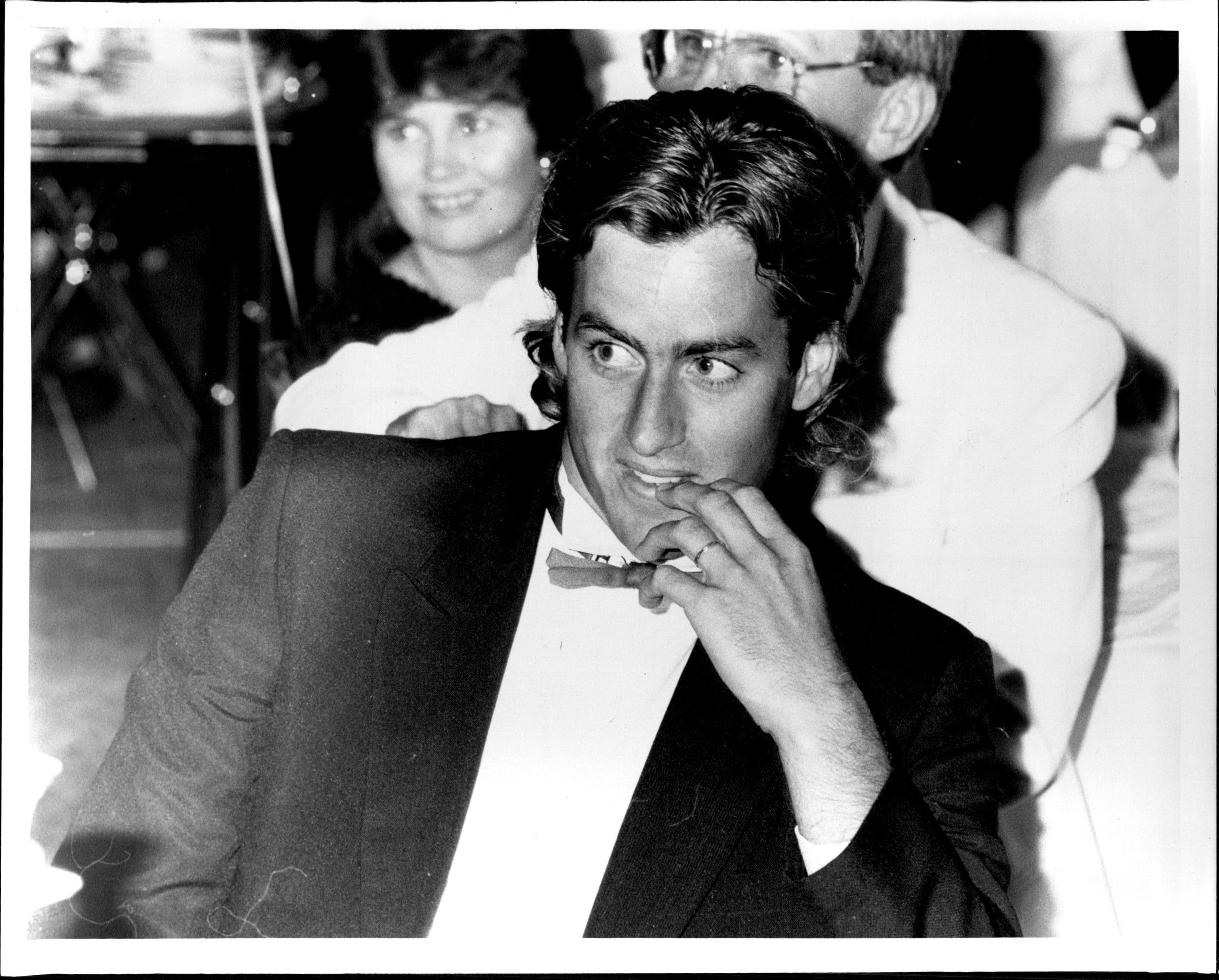 Tom Curren at the Intercontinental Hotel on April 15, 1986, prior to being crowned world champion.