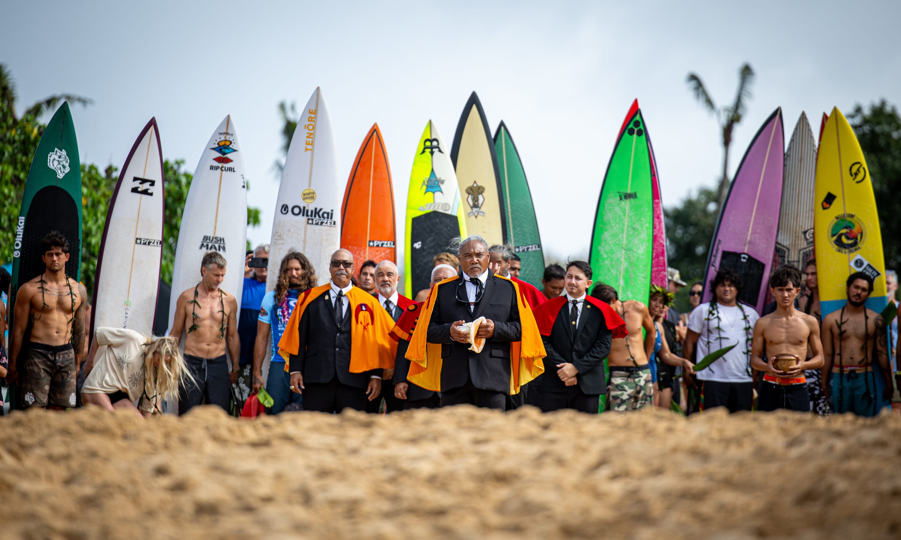 Gallery: Scenes from The Eddie Opening Ceremony Surfer