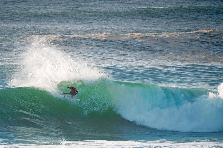 Dane Ridenour Quiksilver Pro France Day 7 Highlights // 8:41 - Surfer
